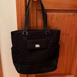 Vera Bradley Black Tote Bag